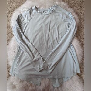 Apana Size S Light Blue Women's Yoga Top